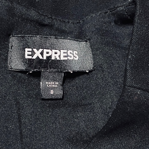 Express Black High-Waisted Pencil Skirt – Size 8 - Picture 5 of 7